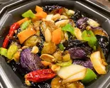 茄子の四川風炒め Stir Fried with Spicy Sauce(中華料理 成都 高円寺本店)