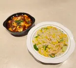 麻婆炒飯セット【麻炒套餐】（中国大明火鍋城）