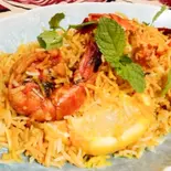 シーフードビリヤニ Seafood Biriyani（KABITA Indian Restaurant）