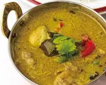 タイ風グリーンカレーセット(Thai Green Curry Set)（【本場ノ味】インドカレーハヌマン久が原店）