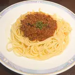 ミートソースパスタ（Iron Kitchen）