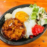 ハンバーグロコモコ（GB's CAFE area1 圧倒的コスパ！！）