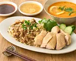【セット】牛飯カオマンガイとトムヤムテイストスープ Tom Yam Taste Soup Set（旨味！牛飯カオマンガイ KHAO MAN GOOD 糀谷）