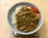 カレー丼(そば処 大むら)