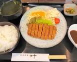 ビーフカツ定食(1日5食限定)（焼肉酒場 叶）