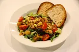 チョップドサラダボウルセット(ドリンク+パン+スープ付) Chopped Salada Bowl set（＆LATTE.）