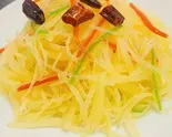 ジャガイモの千切り和え(星宿飯店 湯島店)