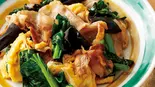 豚肉キクラゲ玉子（張記中華食堂）