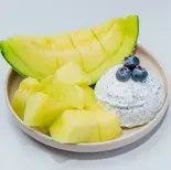 アールグレイ×メロン|EARL GREY YOGURT（ミルキーグリーク麻布十番店|グリークヨーグルト＆アサイー）