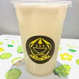 サトウキビジュース ココナッツミルク入り Nước mía-sữa dừa（ベトナムレストラン THIEN AN ティンアン）