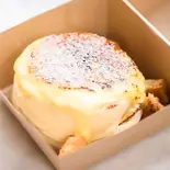 クリームブリュレパンケーキ（panel cafe 名古屋駅前店）