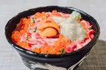 【新作】オールスター丼(漁師町三代目 牛とろいくら本舗 天下茶屋店)