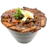 炭火焼きにんにく味噌豚丼(豚丼専用キムチ付き)（炭火焼き豚丼専門店 豚小家 天神橋店）