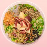 茹でだこの腸活サラダボウル（12種野菜とスーパーフードの腸活サラダ SUPER FOOD SALAD TOKYO）