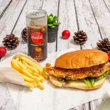チキンフィレオ(味噌)セット（バーガーキンボシお花茶屋店）