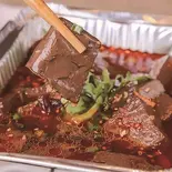 鴨血銀紙焼き（寛窄巷子）
