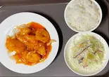 エビチリ定食（海鴎舫）