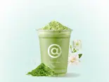 抹茶 x ジャスミンのスムージー【抹茶茉茉库可冰】（Cotti Coffee 難波店）