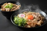 ご飯特盛無料！肉玉そば・旨辛スタミナ丼セット（肉玉そばおとど新宿二丁目店）