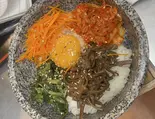 石焼ビビンバ定食 Hot Stone Bibimba Set（ASIAN KITCHEN SAKURA）