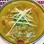 ほうれん草チキンカレー/Sag Chicken Curry（New sitara curry ＆ kebab house）