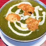 ほうれん草チキンカレー/Sag Chicken Curry（タージマハル一橋学園店）