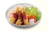 単品ヤンニョムチキンライス（bb.qオリーブチキンカフェ JR天満駅前店）
