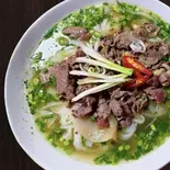 フォー炒め牛肉入り Stir-fried Beef Pho（PHO HA NOI）