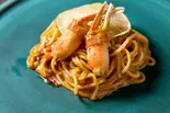 ワタリガニのトマトクリームパスタ（ITO Wabisabi）
