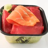 まぐろサーモン丼（武蔵 丼丸 市が尾店）