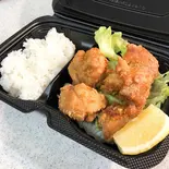 唐揚げ単品(ライス付き)(居酒屋まつこ ランチ&カフェ)