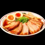 生麺 特製スペシャル昔ながらの中華そば(塩つけ麺 灯花 四谷本店)
