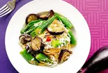 釜揚げしらすとオクラと焼きナスのパスタ（パスタデリバリー 25年以上続くホテルクオリティー 六本木 グラテシモ）