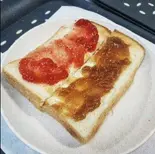 ハーフ＆ハーフ トースト（ちこっと）