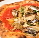 北海道とろいわしと3種きのこのマリナーラ（Pizzeria Regista）