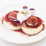 コトブキ園長寿卵使用こだわりの大人のリッチティラミススフレパンケーキ（Cafe do paris）