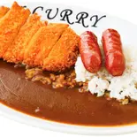 チキカツ＆ウインナーカレー（ライオンカレー 十三店）