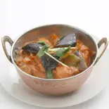 なすチキンカレー Eggplant Chicken Curry(【インド料理とカレーの店】トゥラシ)