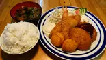 ミックスフライ定食 ソフトドリンク付き(RacingBAR 100R)