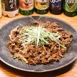 牛_プルゴギ_炒め（新大久保韓国横丁 第一食堂）