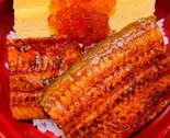 うな玉イクラ丼（大衆魚酒場 魚の舞）