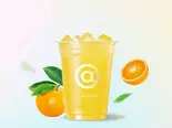 オレンジジャスミンアイスティー【橙C茉莉冰茶】（Cotti Coffee 難波店）