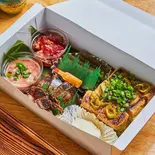 おつまみプレート新潟珍味(神楽坂 別亭むすび 十日町郷土料理)