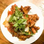 チキンチリ chicken chilli ※デリバリー価格950円（カレーダイニングシムラン保土ヶ谷店）