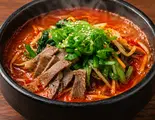 濃厚旨辛ユッケジャンスープ（【サムギョプサル＆韓国弁当専門店】チョデ新井薬師前店）