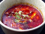黒毛和牛ユッケジャンスープ（焼肉 雑草家）