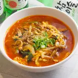 ユッケジャンスープ（ハラペコ食堂 GEMSなんば店）