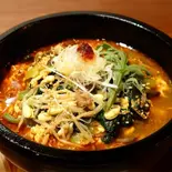 ユッケジャンスープ（炭火焼肉牛力屋ときわ台店）