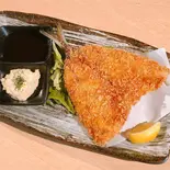 大きなアジフライ 自家製タルタルソース付き（鮮魚 きかん坊 大丸商店）