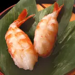 特大赤海老2個(黒酢の寿司京山)